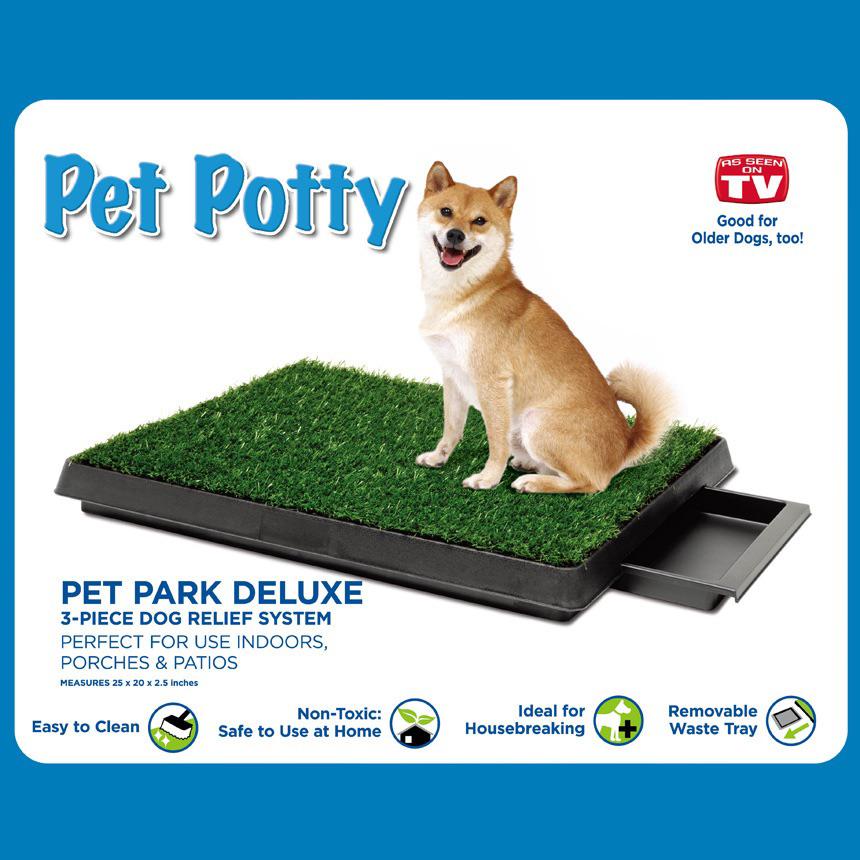 Pet Supply Dog Pee Potty Pad, Bathroom Tinkle Artificial Grass Turf,  Portable Potty Trainer with Drawer - Luxury Pet Brands, Lagos | Feed A Pet