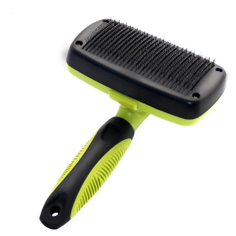 Self Cleaning Slicker Brush For Medium To-0001