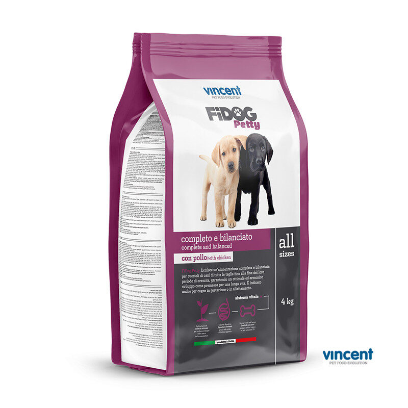 Vincent Fidog Petty Dry Food For Puppies-4kg